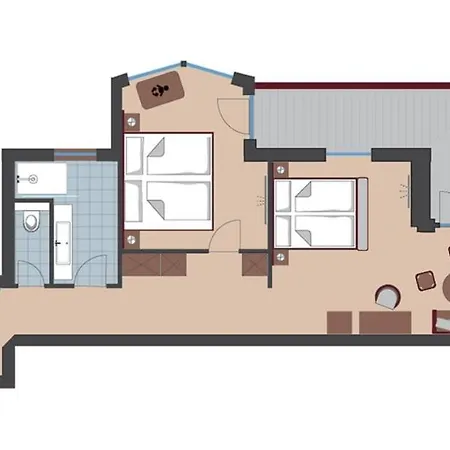 מלון Familienresort Buchau 4*